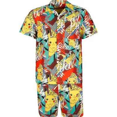 Pokémon - gaming Kostym - OppoSuits - Pikachu - för Herr - flerfärgad