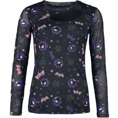 Pokémon - gaming Långärmad tröja - Nebulak - S - för Dam - flerfärgad