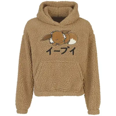 Pokémon - gaming Luvtröja - Evolie - Teddy - S XXL - för Dam - brun