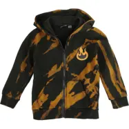 Pokémon - gaming Luvtröja för barn - Glurak - Fire Type - 122/128 170/176 - för barn - svart