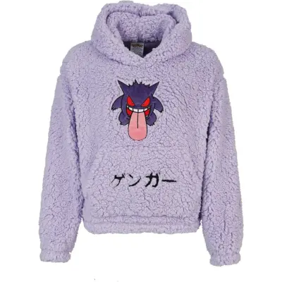 Pokémon - gaming Luvtröja - Gengar - Teddy - S XXL - för Dam - syrénlila