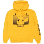 Pokémon - gaming Luvtröja - Pikachu Katakana - S XL - för Herr - gul