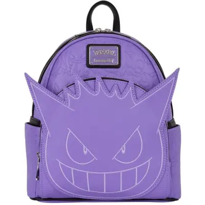Pokémon - gaming Miniryggsäckar - Loungefly - Gengar (Glow in the Dark) - för Dam - lila/svart