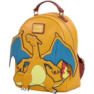 Pokémon - gaming Miniryggsäckar - Loungefly - Glurak - för Dam - flerfärgad