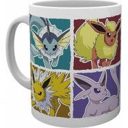 Pokémon - gaming Mugg - Evoli Evolution - för  flerfärgad