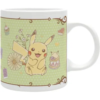 Pokémon - gaming Mugg - Pikachu & Evoli - för None - flerfärgad