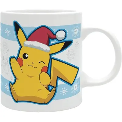 Pokémon - gaming Mugg - Pikachu Weihnachtsmann - för None - flerfärgad