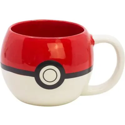 Pokémon - gaming Mugg - Pokéball 3D - för None - flerfärgad