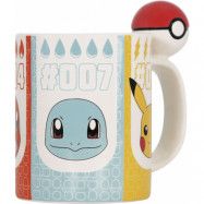 Pokémon - gaming Mugg - Pokeball - 3D-mugg - för  flerfärgad