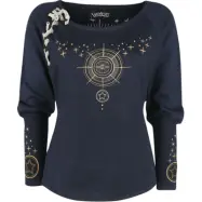 Pokémon - gaming Stickad jumper - Celestial - S M - för Dam - mörkblå