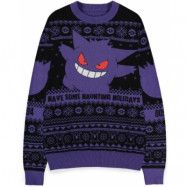 Pokémon - gaming Stickad jumper - Gengar - S XXL - för  flerfärgad