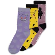 Pokémon - gaming Strumpor - EU 39-42 EU 43-46 - för Herr - flerfärgad