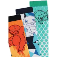 Pokémon - gaming Strumpor - Charmander Bulbasaur Squirtle Elements Strumpor - EU 39-42 - för  flerfärgad