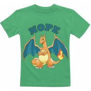 Pokémon - gaming T-shirt - Barn - Charizad - Nope - 104 164 - för barn - grön