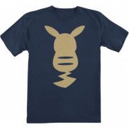 Pokémon - gaming T-shirt - Barn - Pikachu - Gold - 116 164 - för barn - mörkblå