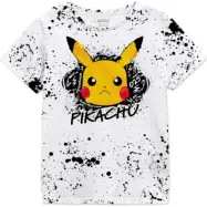 Pokémon - gaming T-shirt - Barn - Pikachu splat - 116 152 - för barn - flerfärgad