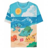 Pokémon - gaming T-shirt - Beach Day - S XL - för Dam - flerfärgad