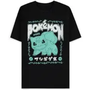 Pokémon - gaming T-shirt - Bisasam Rock - S XXL - för Herr - svart