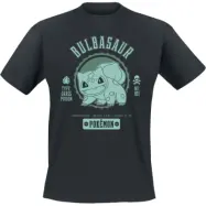 Pokémon - gaming T-shirt - Bulbasaur - S XXL - för Herr - svart