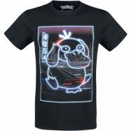 Pokémon - gaming T-shirt - Enton - Neon - S XXL - för Herr - svart