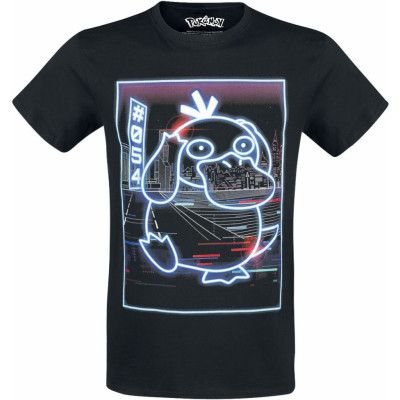 Pokémon - gaming T-shirt - Enton - Neon - S XL - för Herr - svart