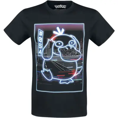 Pokémon - gaming T-shirt - Enton - Neon - S XL - för Herr - svart