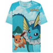 Pokémon - gaming T-shirt - Eveelutions - S XXL - för Herr - flerfärgad