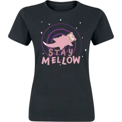 Pokémon - gaming T-shirt - Flegmon - Stay Mellow - S M - för Dam - svart