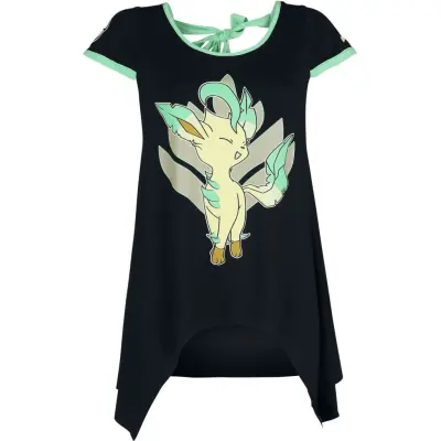 Pokémon - gaming T-shirt - Folipurba - S - för Dam - svart