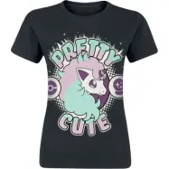 Pokémon - gaming T-shirt - Galar-Ponita - S XXL - för Dam - svart