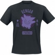 Pokémon - gaming T-shirt - Gengar - S XXL - för Herr - svart