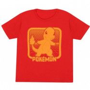 Pokémon - gaming T-shirt - Glumanda Retro Arcade - 116 152 - för barn - röd