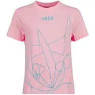 Pokémon - gaming T-shirt - Greninja - M XL - för Dam - rosa