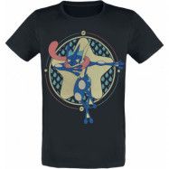 Pokémon - gaming T-shirt - Greninja - Star - M XXL - för Herr - svart