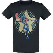 Pokémon - gaming T-shirt - Greninja - Star - L XL - för Herr - svart
