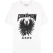 Pokémon - gaming T-shirt - Ho-oh - S XXL - för Herr - vit