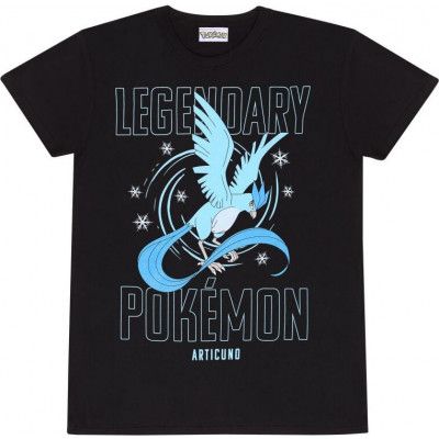 Pokémon - gaming T-shirt - Legendary Articuno - S L - för  svart