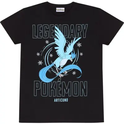 Pokémon - gaming T-shirt - Legendary Articuno - S L - för  svart