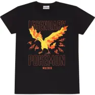Pokémon - gaming T-shirt - Legendary Moltres - M XXL - för  svart