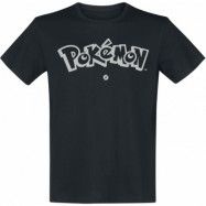 Pokémon - gaming T-shirt - Logo - S XXL - för Herr - svart