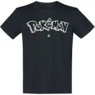 Pokémon - gaming T-shirt - Logo - L - för Herr - svart