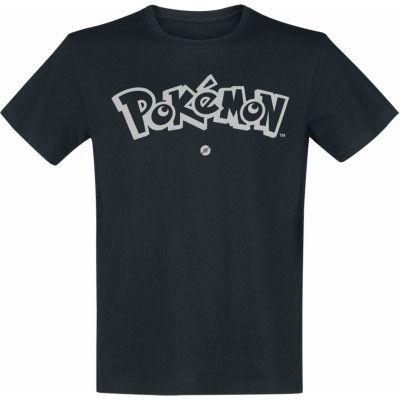 Pokémon - gaming T-shirt - Logo - S L - för Herr - svart