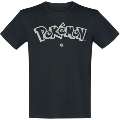Pokémon - gaming T-shirt - Logo - S L - för Herr - svart