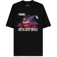 Pokémon - gaming T-shirt - Mega - Gengar - S XXL - för Herr - svart