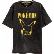 Pokémon - gaming T-shirt - Pikachu Graffitti - S XXL - för Herr - svart