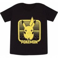 Pokémon - gaming T-shirt - Pikachu Retro Arcade - 116 152 - för barn - svart