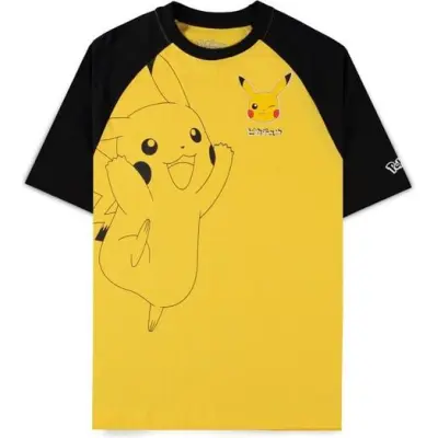 Pokémon - gaming Oversize T-shirt - Pikachu - Oversize - S XL - för Herr - gul