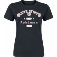 Pokémon - gaming T-shirt - Pummeluff - Cute Stuff - S M - för Dam - svart