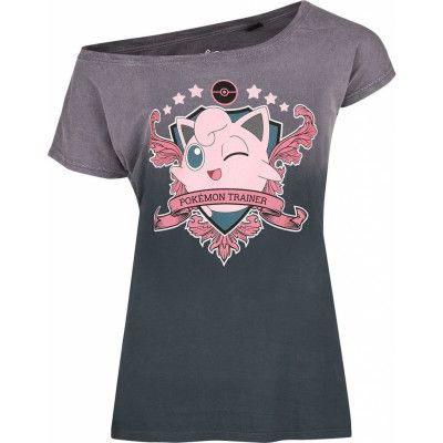 Pokémon - gaming T-shirt - Pummeluff - Pokémon Trainer - S - för Dam - rosa