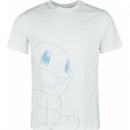 Pokémon - gaming T-shirt - Schiggy - S XXL - för Herr - vit